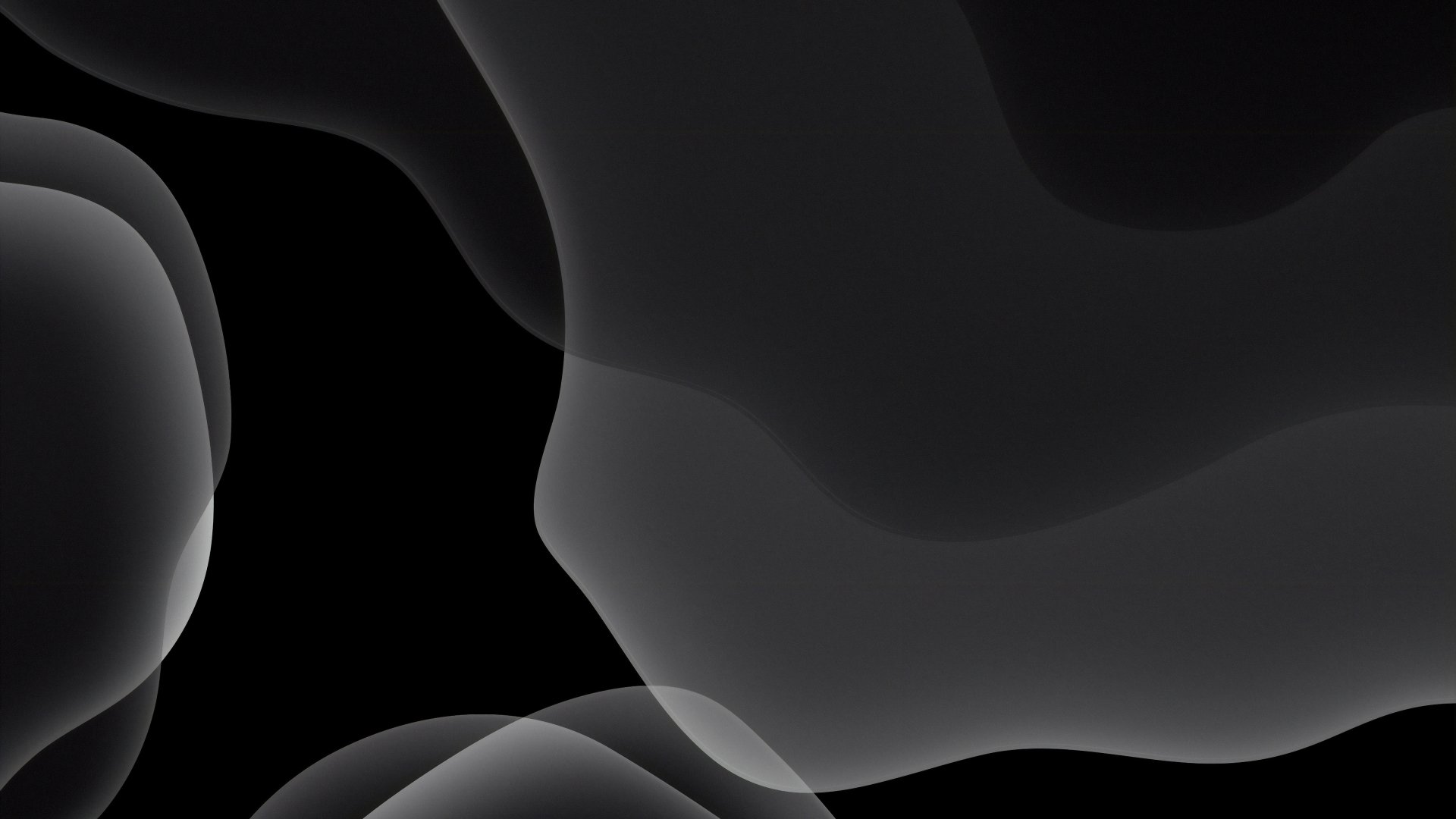 iOS 13 Wallpaper – Black (Dark)