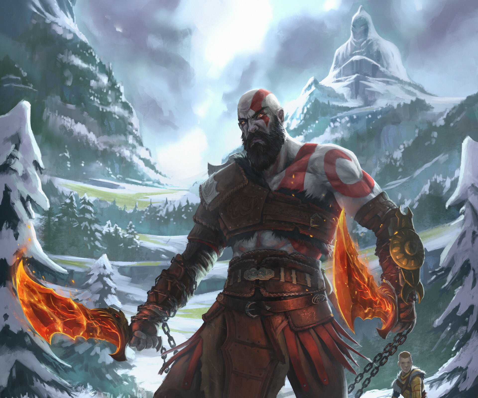 Kratos – God of war: Ragnarok by Dimitris Iliopoulos