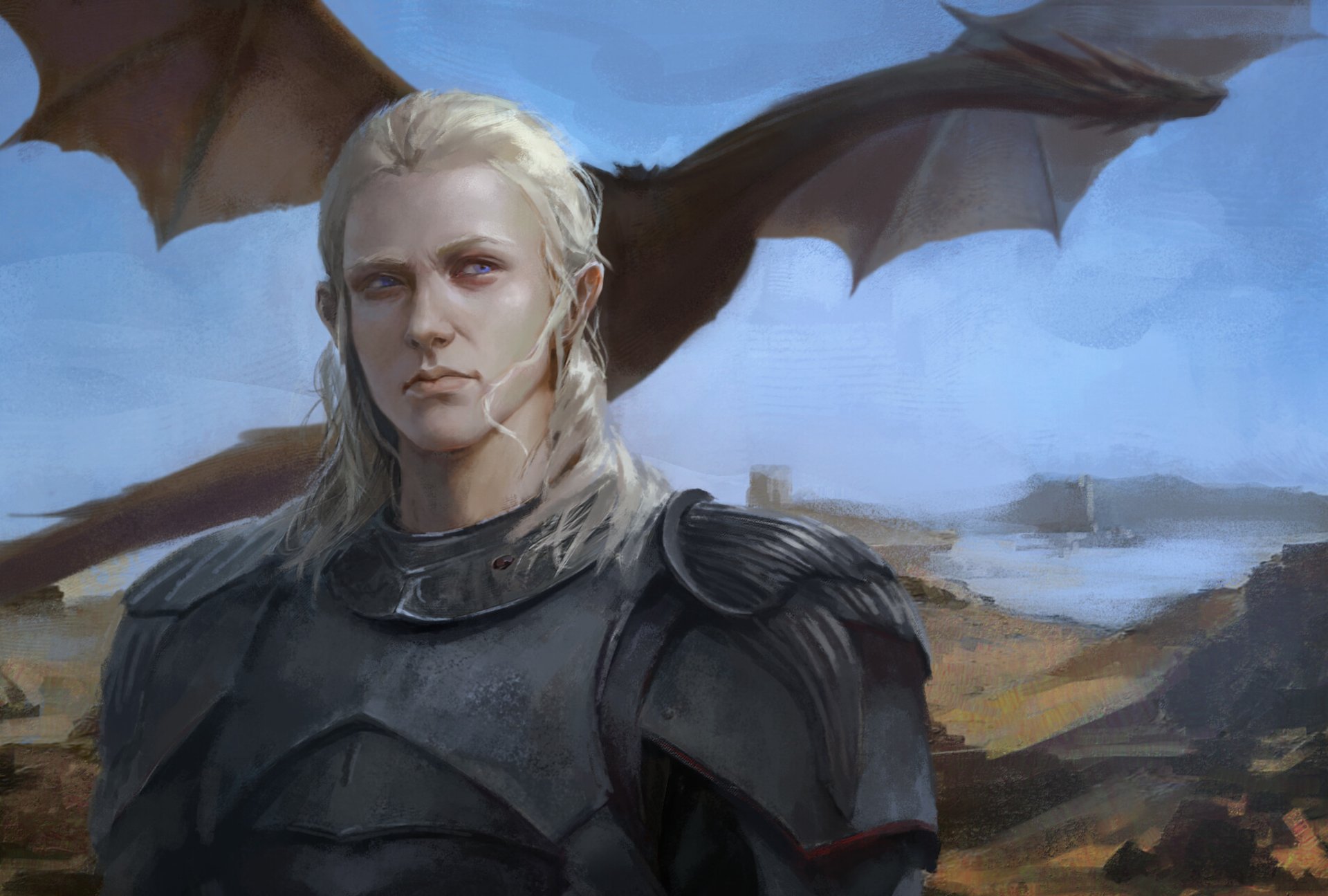 House of the Dragon HD Wallpaper by Grenze 张