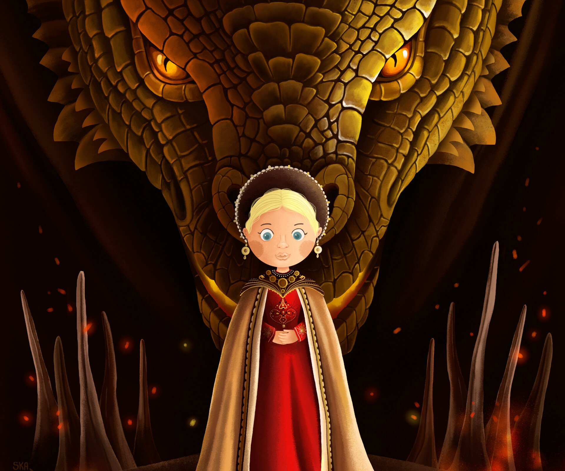 Princess of Dragonstone by Anastasia Skachko