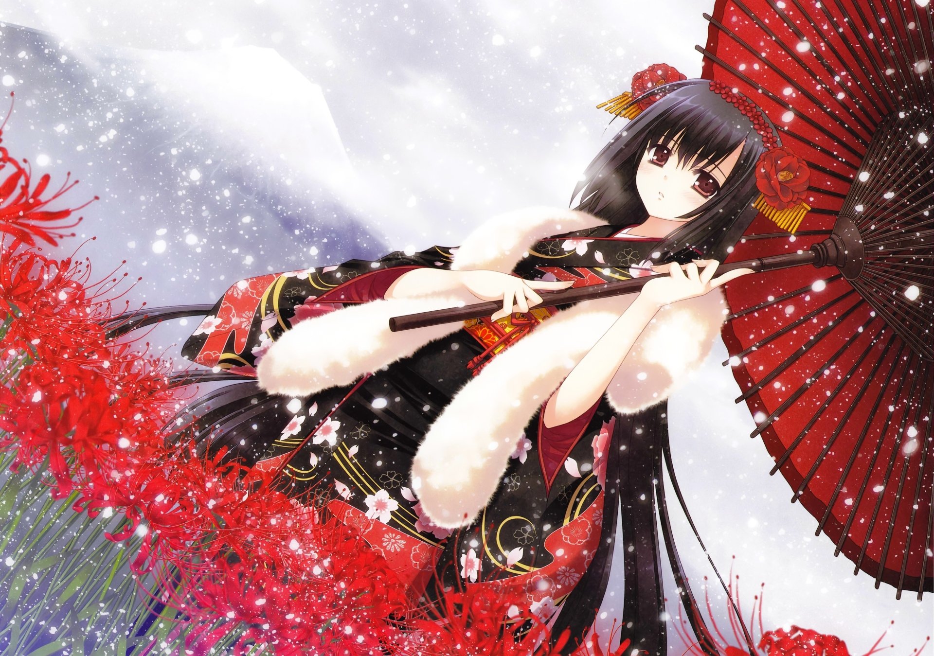 Anime Girl HD Wallpaper by Nishimata Aoi