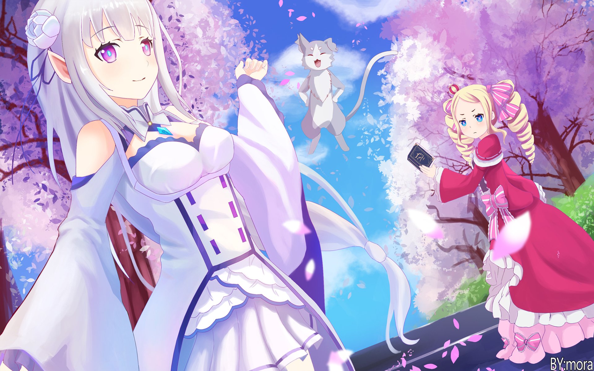 Anime Re:ZERO -Starting Life in Another World- HD Wallpaper by 墨染华霜