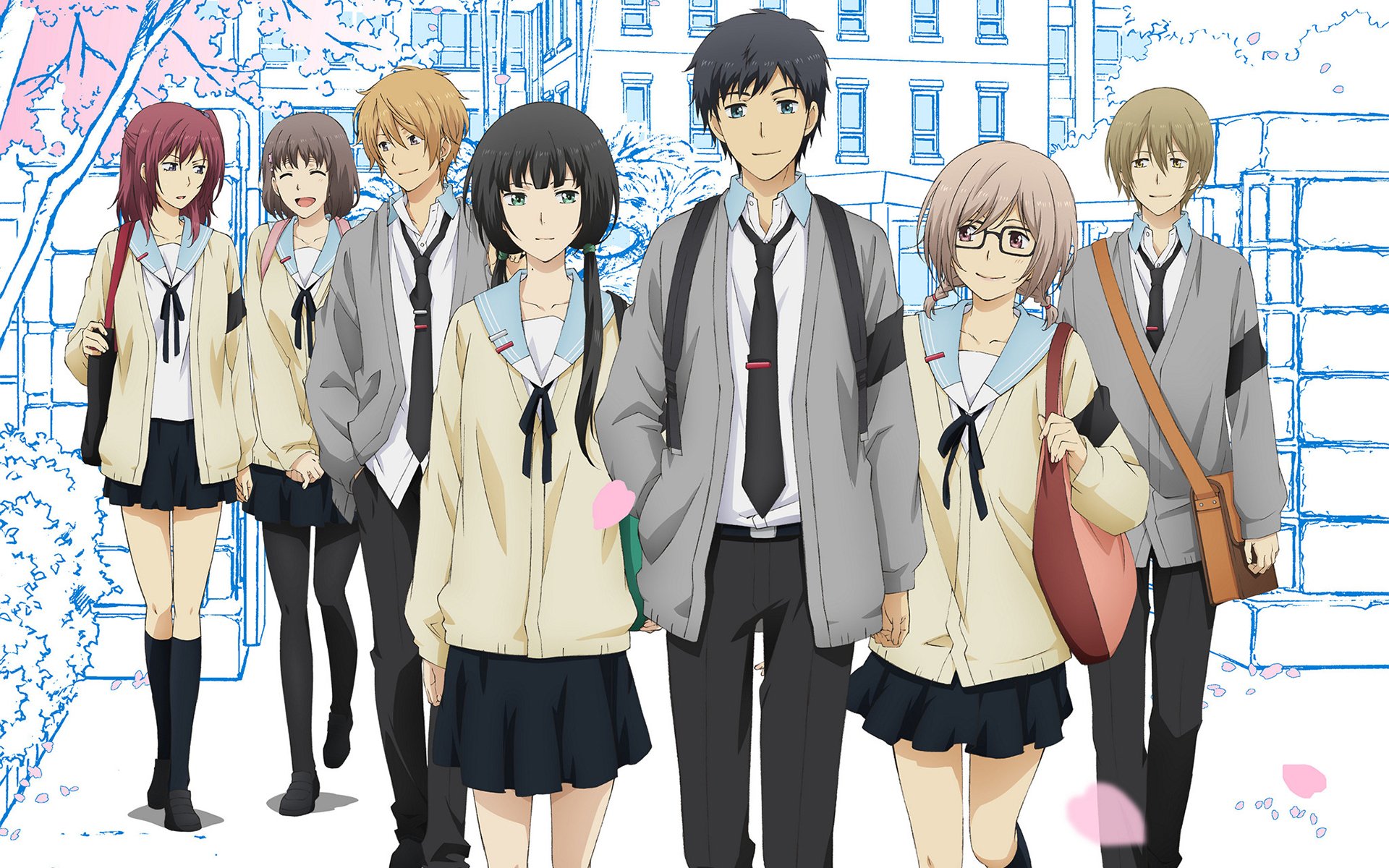 Anime ReLIFE HD Wallpaper by Yayoiso