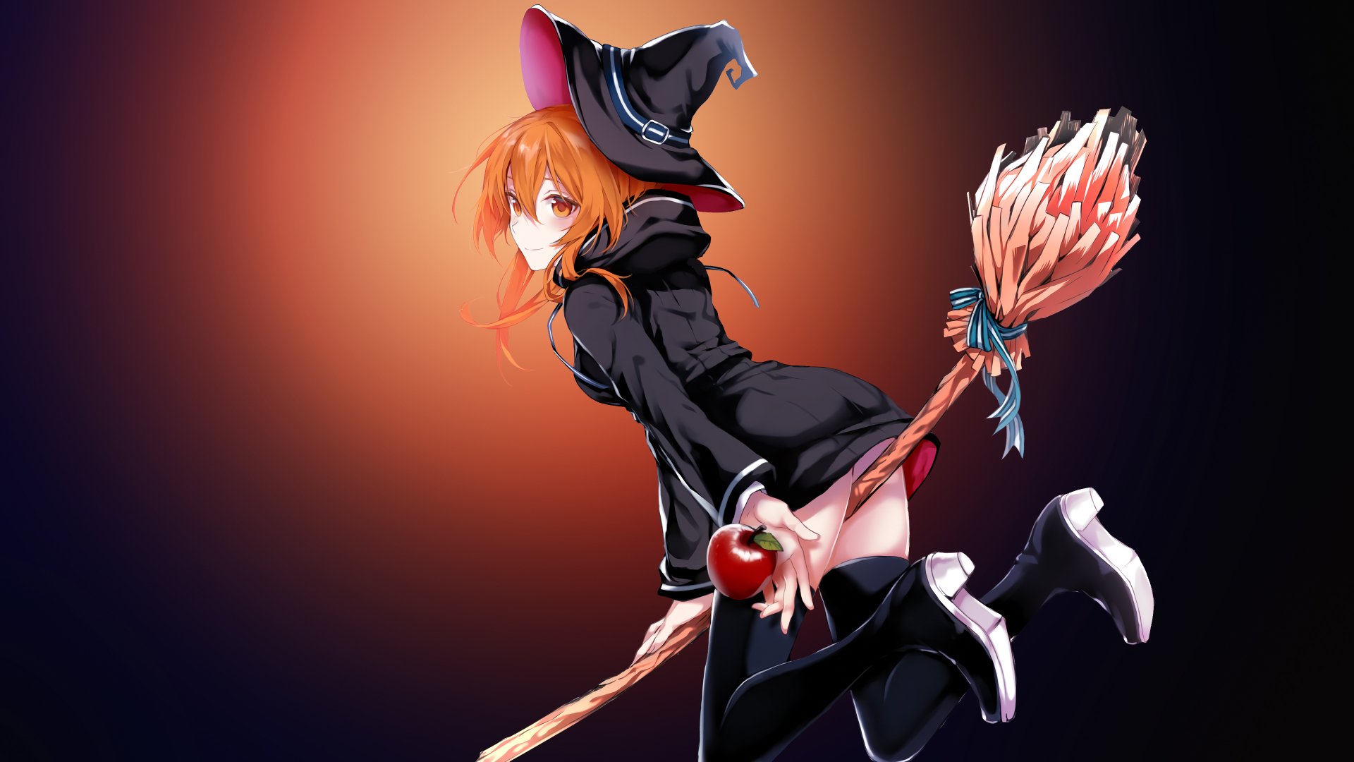 Anime Witch 4k Ultra HD Wallpaper by AssassinWarrior