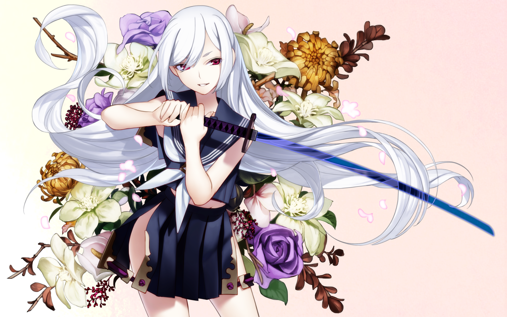 Anime Girl HD Wallpaper by maCo